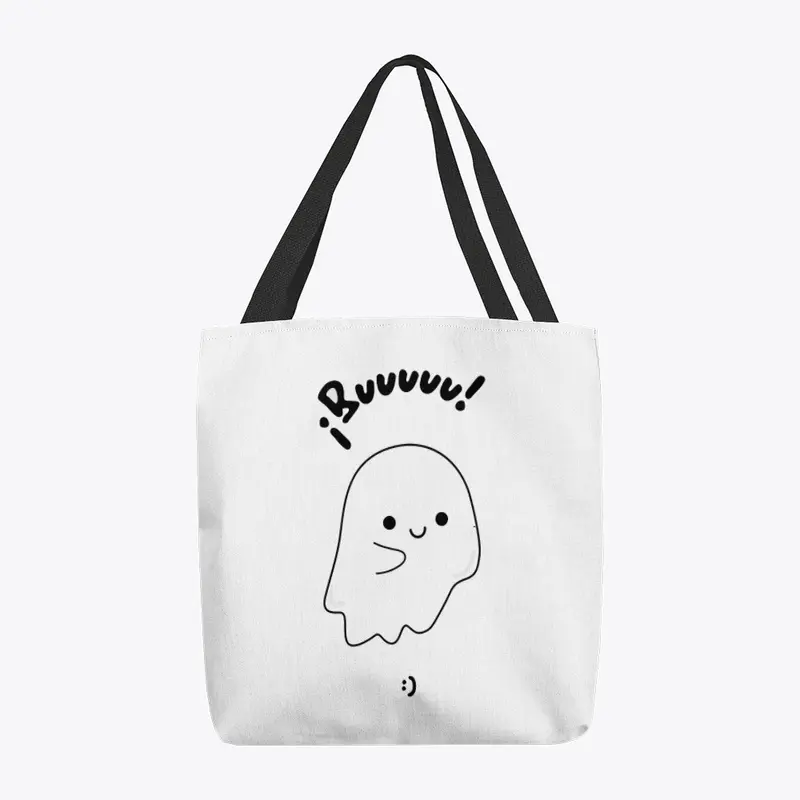 "Friendly Ghost: Cheerful Halloween"